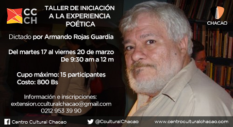 TALLER DE INICIACIÓN A LA EXPERIENCIA POÉTICA